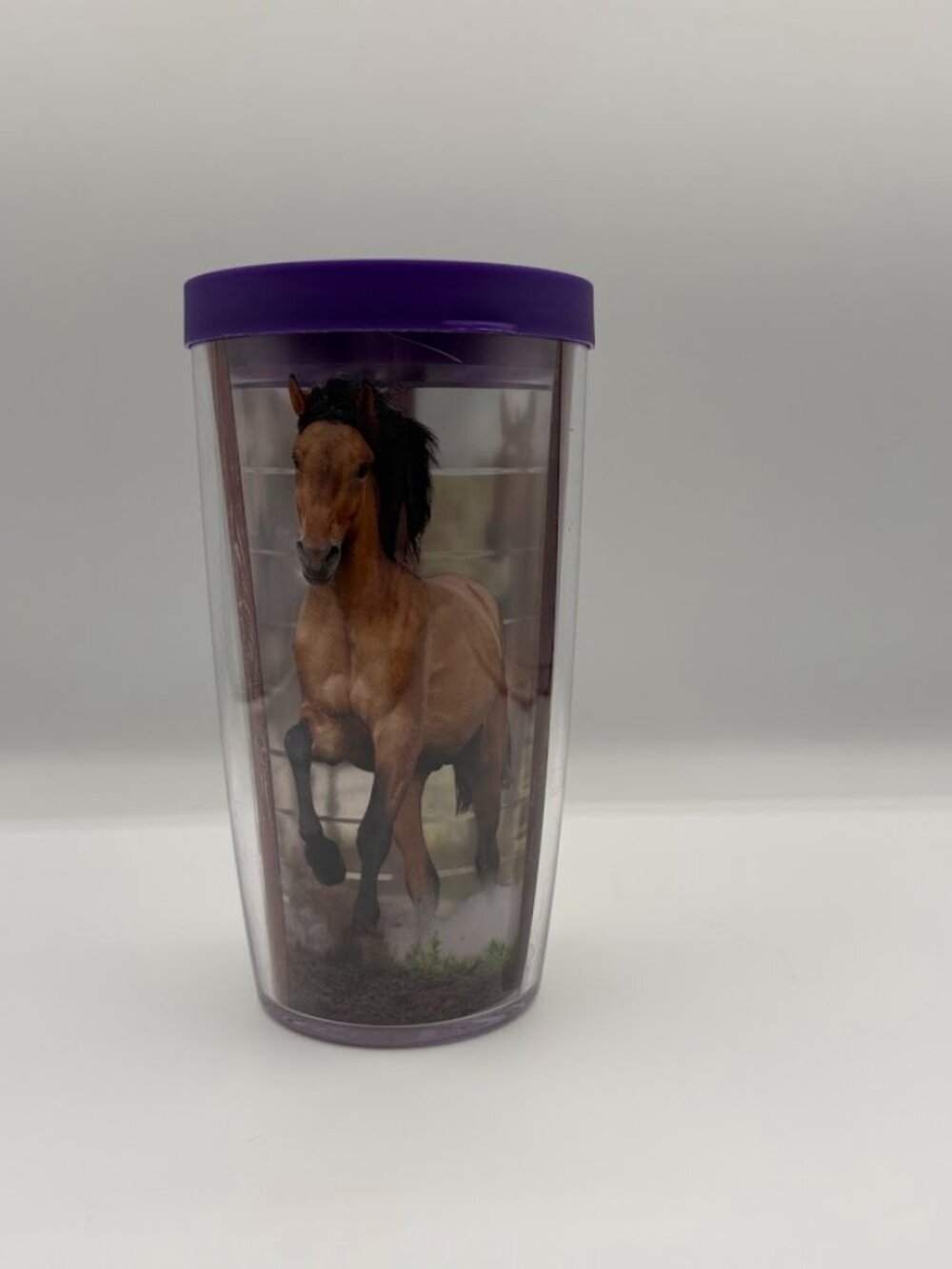 Tervis 16oz Running Horses Double Walled Insulated Tumbler Travel